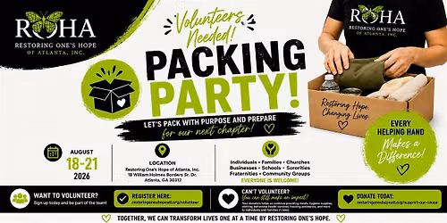 ROHA Packing Party