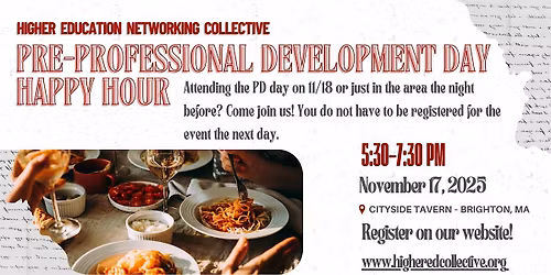 Higher Education Professional Happy Hour