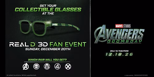 Avengers: Doomsday 3D Fan Event