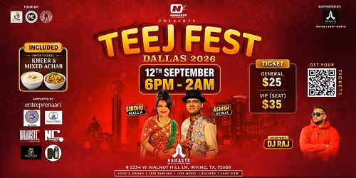 Teej Fest Dallas 2026 | Sindhu Malla & Ashish Aviral Live