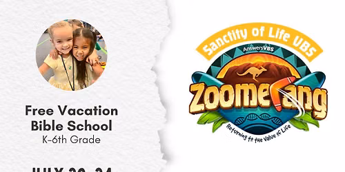FREE Vacation Bible School at Arbor Christian Fellowship 
