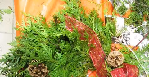 Holiday Wreath, Container, and Swag Making