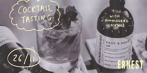 Cocktail Tasting with Hummingbird Cocktails