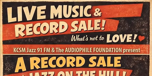Jazz on the hill Live Music & Record Sale