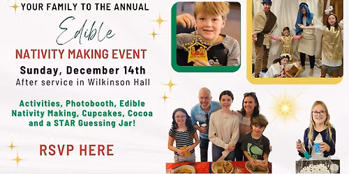 Annual Edible Nativity Event