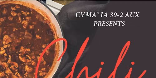 CVMA IA 39-2 Aux Presents: Chili Cook-off