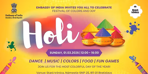 HOLI - Festival farieb