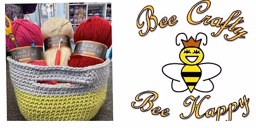 Beginner Crochet Workshop- Christmas Baskets - \u00a335pp