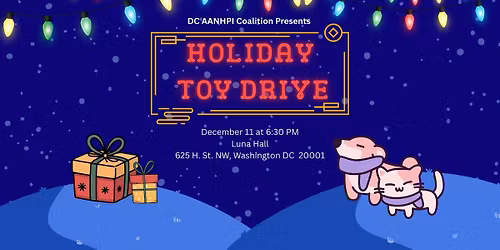 20th Annual DC AANHPI Coalition Toy Drive
