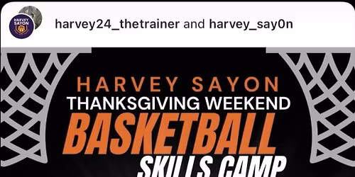 Black Friday basketball camp with Harvey the trainer