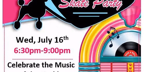 \ud83c\udfb5 Sock Hop Skate Party