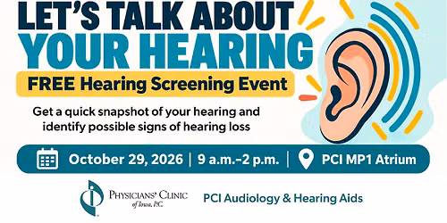 Free Hearing Screening Event