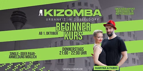 Kizomba Kurs f\u00fcr Einsteiger (UrbanKiz Style)