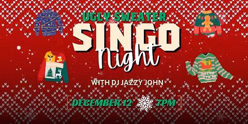 Ugly Sweater Singo Night