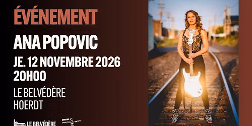 ANA POPOVIC | LE BELV\u00c9D\u00c8RE, HOERDT