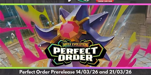 Pokemon Mega Evolution Perfect Order Prerelease 2