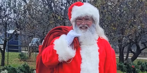 Santa at Barclay Farmstead