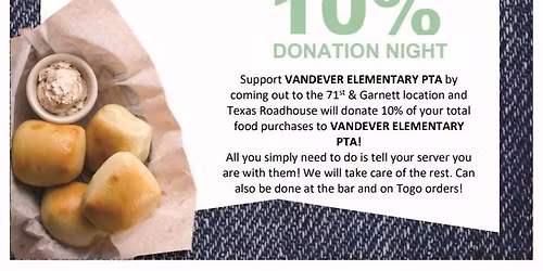 Texas Roadhouse Dine Out Night