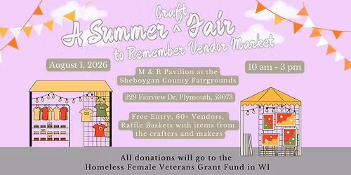 A Summer Craft Fair to Remember Vendor Market