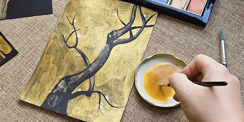 Watercolour Workshop | Metallic Watercolours on Black Paper