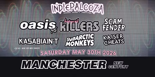 Scam Fender Tribute - Manchester New Century - 30th  May 2026