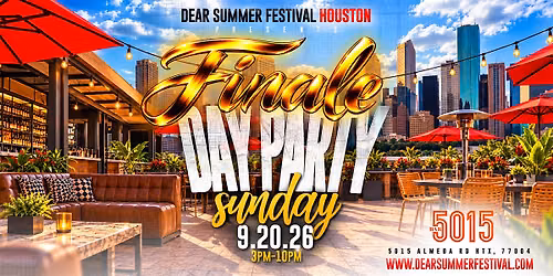 SUNDAY FINALE: DEAR SUMMER DAY PARTY