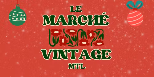 Le march\u00e9 vintage - vintage pop-up market