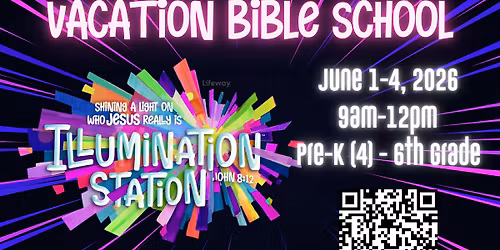 Vacation Bible School 2026 - Illumination Station