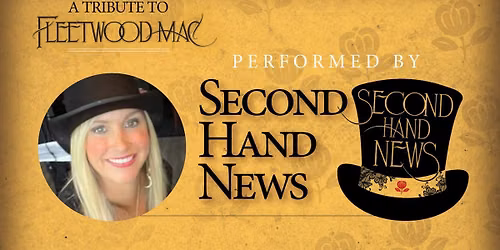 SECOND HAND NEWS at The Hawk!