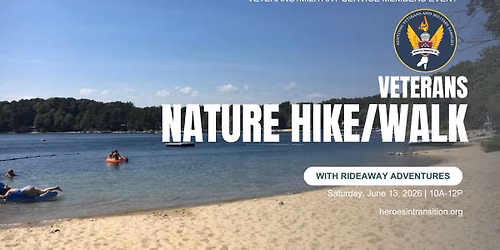 Veterans Nature Hike\/Walk at Lawrence Pond with Rideaway Adventures
