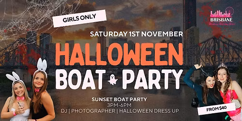 Girls Only Halloween Sunset Boat Party