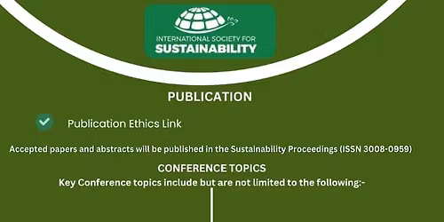 International Conference on Environmental, Social, Governance and Sustainability (ISS ESGS 2025)