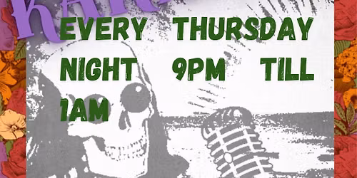 Karaoke every Thursday Night