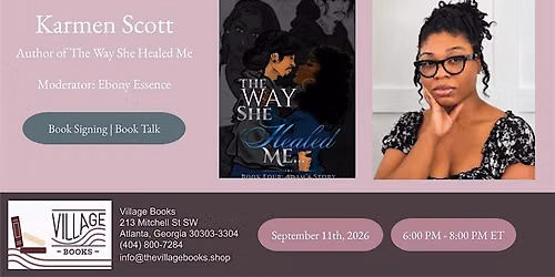 Book Signing and Talk with Karmen Scott