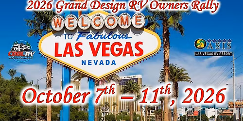 2026 Grand Design RV Owners Las Vegas Regional Rally