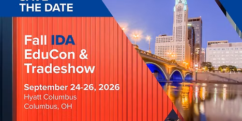 IDA\u2019s Fall 2026 EduCon and Tradeshow