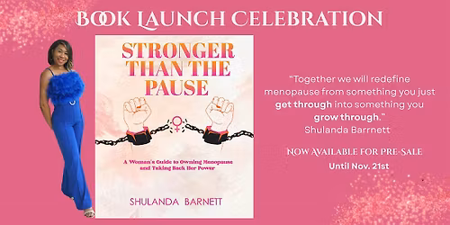 Stronger Than The Pause - Book Launch Celebration