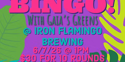 Plant BINGO! @ Iron Flamingo Brewery