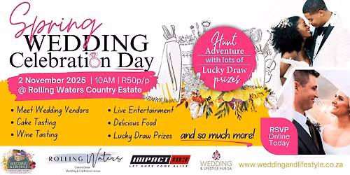 Spring Wedding Celebration Day @ Rolling Waters Country Estate