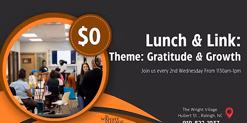 Lunch & Link: Gratitude & Growth