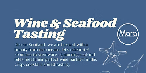 Seafood Wine Tasting