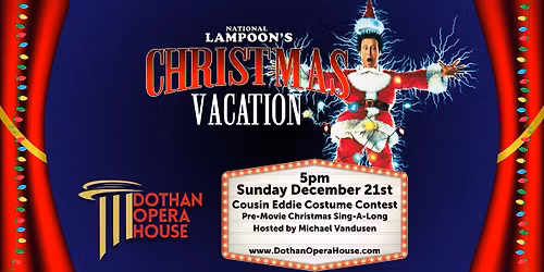 Christmas Vacation Screening Holiday Party