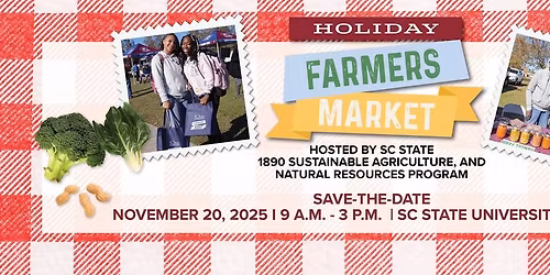 SC State PSA Holiday Farmers Market