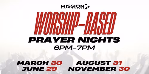 Worship-Based Prayer Night