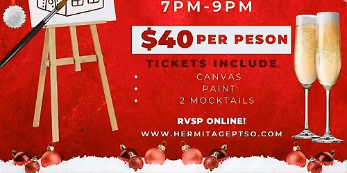 Mocktails & Masterpieces: Tinsel & Tidings Edition