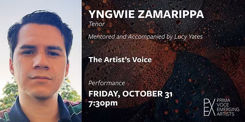 Prima Voce Emerging Artists Presents: YNGWIE ZAMARIPPA