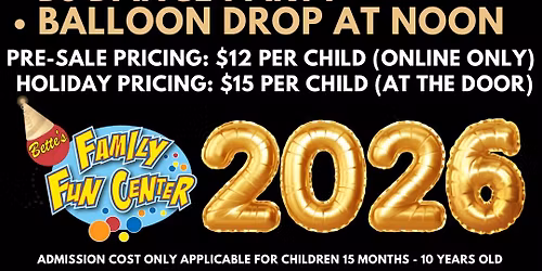 Countdown Till Noon at Bette's!