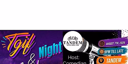 Tgif Night Laughs On The Patio