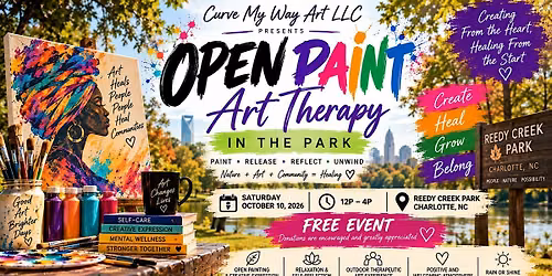 OPEN PAINT: ART THERAPY IN THE PARK