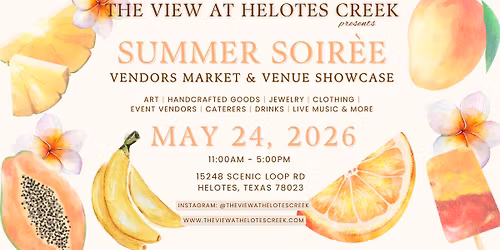 Summer Soiree Vendors Market & Venue Showcase